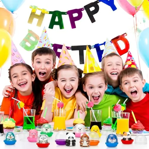 10 Packs Party Favors Easter Basket Stuffers Slow Rising Stress Squishies for Kids, Holloween Birthday Goodie Bag Stuffers,Kids Classroom Prizes
