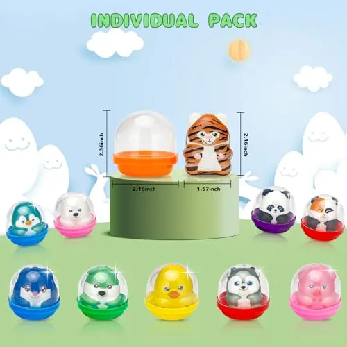 10 Packs Party Favors Easter Basket Stuffers Slow Rising Stress Squishies for Kids, Holloween Birthday Goodie Bag Stuffers,Kids Classroom Prizes