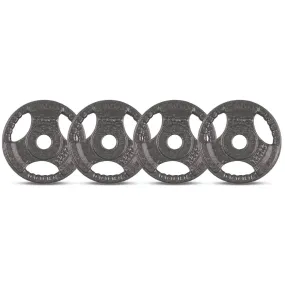 1.25Kg Tri-Grip Standard Plates 25Mm (Set Of 4)