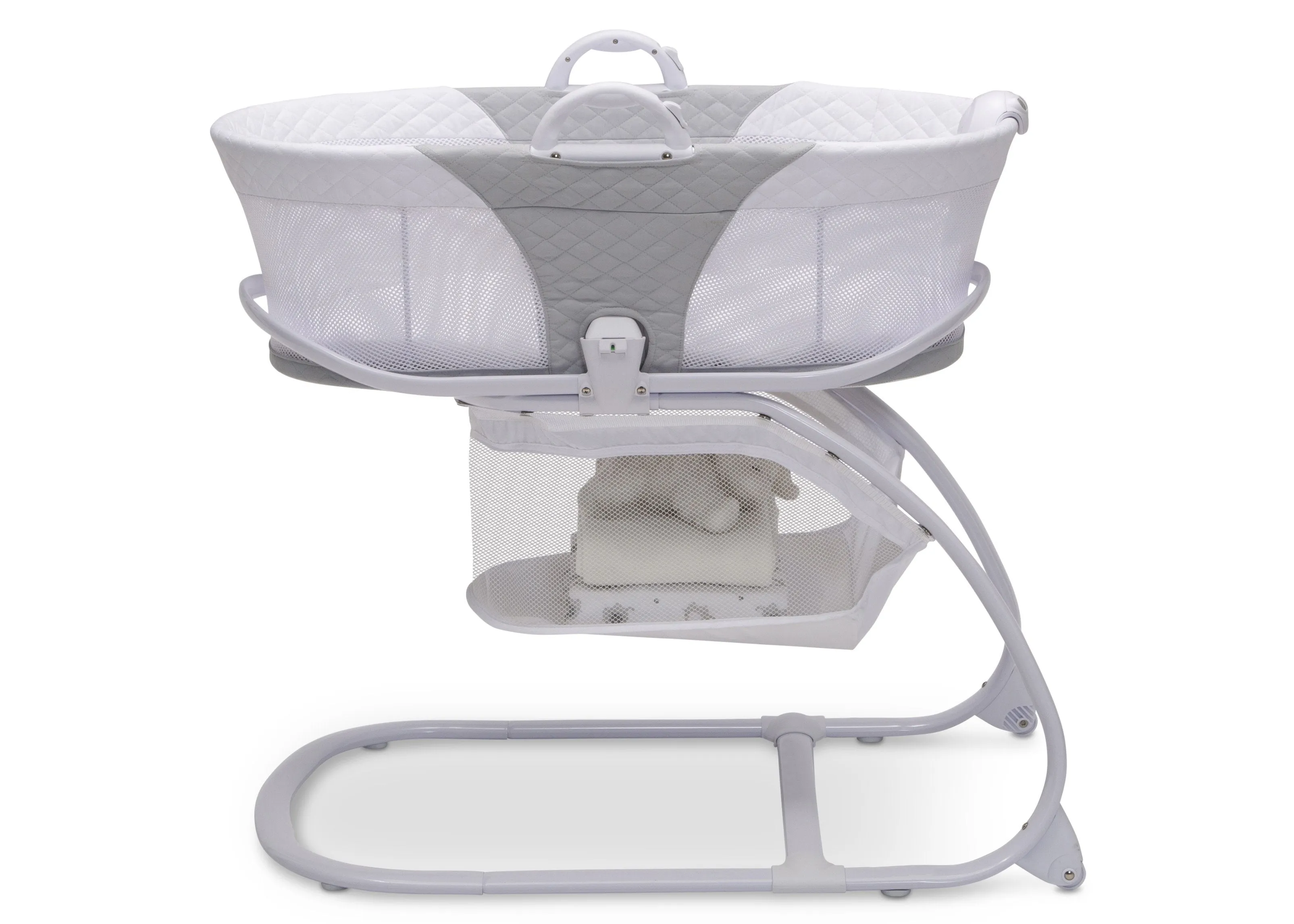 2-in-1 Moses Basket Bedside Bassinet Sleeper