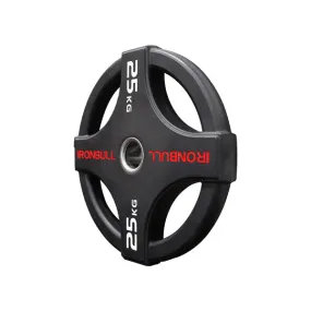 25KG IRON BULL 4 GRIP PREMIUM GRADE PLATES