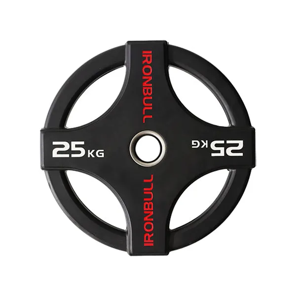 25KG IRON BULL 4 GRIP PREMIUM GRADE PLATES