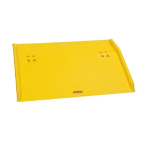 48" Wide Portable Poly Dock Plate for Hand Trucks