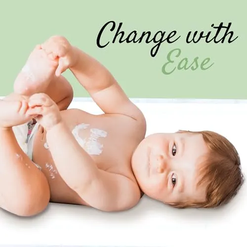 Ababy Disposable Changing Pads for Baby (50 Pack) Super Soft and Ultra Absorbent Baby Changing Pad - Leak Proof Diaper Changing Pads for Stress-Free Baby Diaper Changes