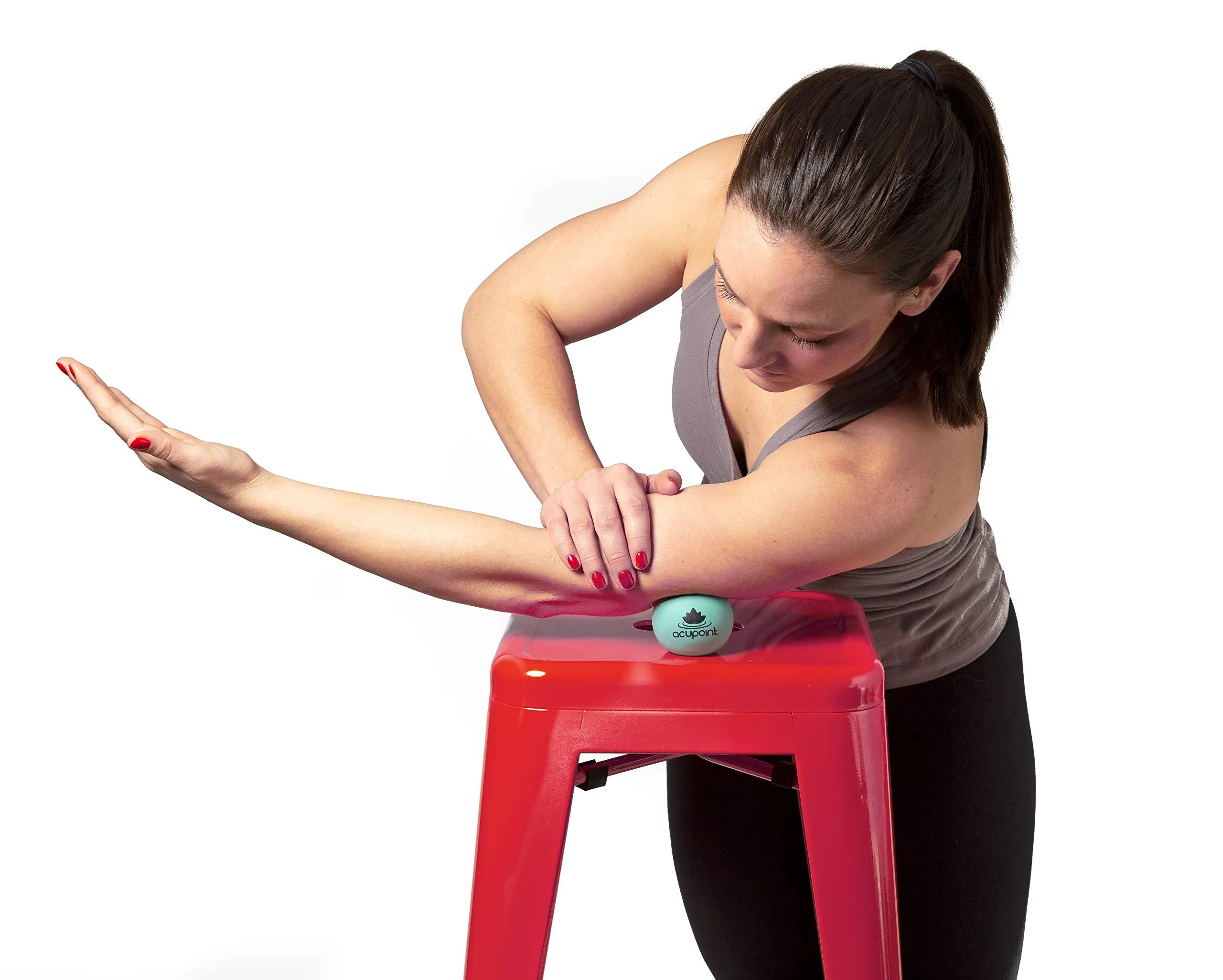 Acupoint Physical Massage Therapy Ball Set - Ideal for Yoga, Deep Tissue Massage, Trigger Point Therapy and Myofascial Release Physical Therapy Equipment
