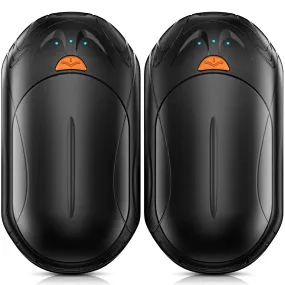 AI Hand Warmers Rechargeable 2 Pack,6000mAh Rechargeable Hand Warmer,20Hrs Long Heating Electric Hand Warmer,Portable Pocket Heater,Pocket Size Hand Warmer, Gifts for Christmas,Camping,Hunting