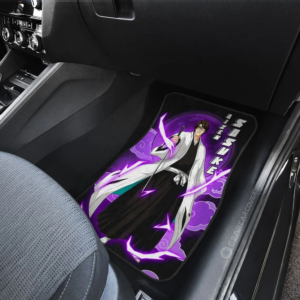 Aizen Sosuke Car Floor Mats Custom Bleach Car Interior Accessories