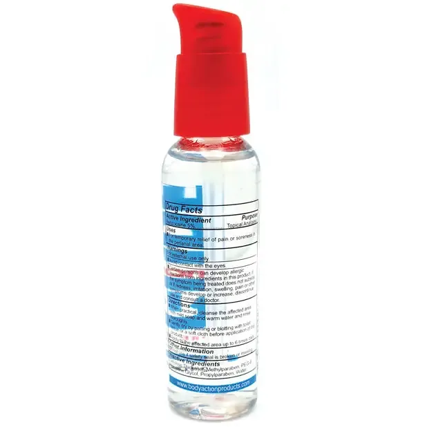 Anal Glide Extra Anal Lubricant & Desensitizer - 2 oz Pump Bottle