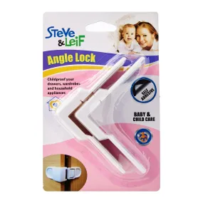 Angle Lock White (2Pcs)