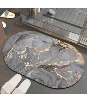 Anti-Skid Rubber Bath Mat(300)5403-Marble