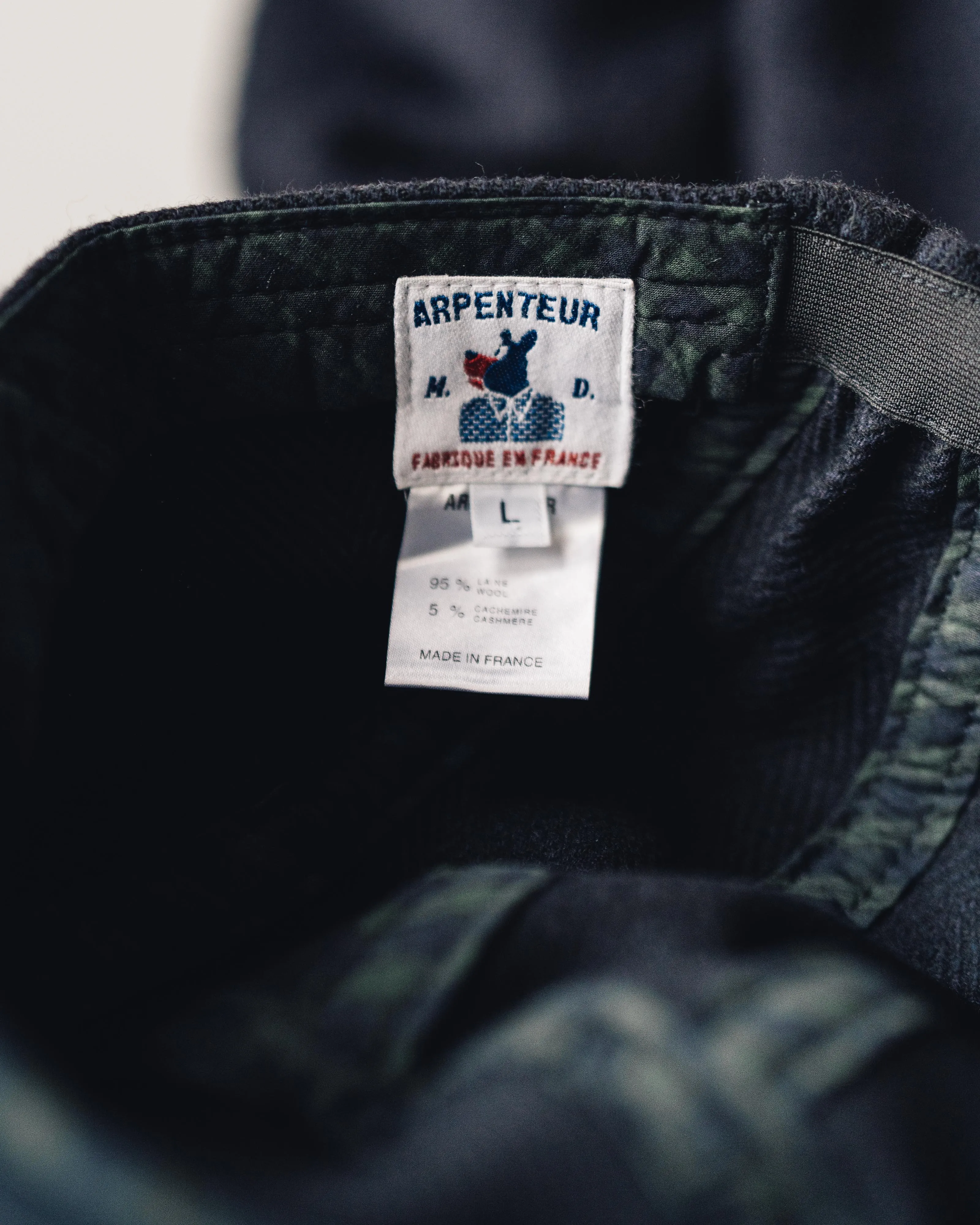 Arpenteur Marina Cap, Navy Flannel