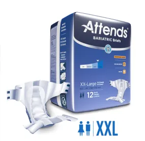 Attends® DermaDry Bariatric Briefs XXL
