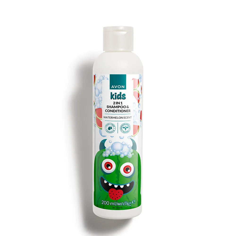 Avon Kids 2-In-1 Shampoo & Conditioner Watermelon - 200ml