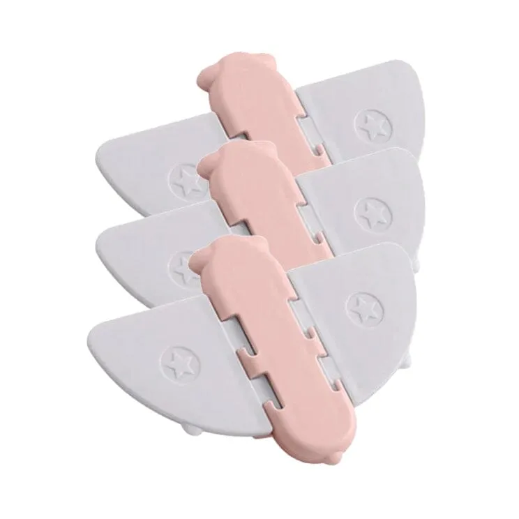 Baby Butterfly Style Safety Lock - Pack Of 3