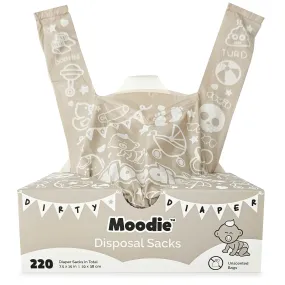 Baby Disposable Diaper Sacks |  UNSCENTED - 220 Pack