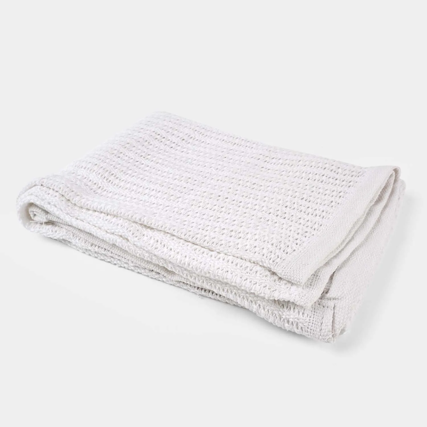 Baby Knitted Blanket New | White