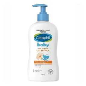 Baby Wash & Shampoo With Organic Calendula - 400 ml
