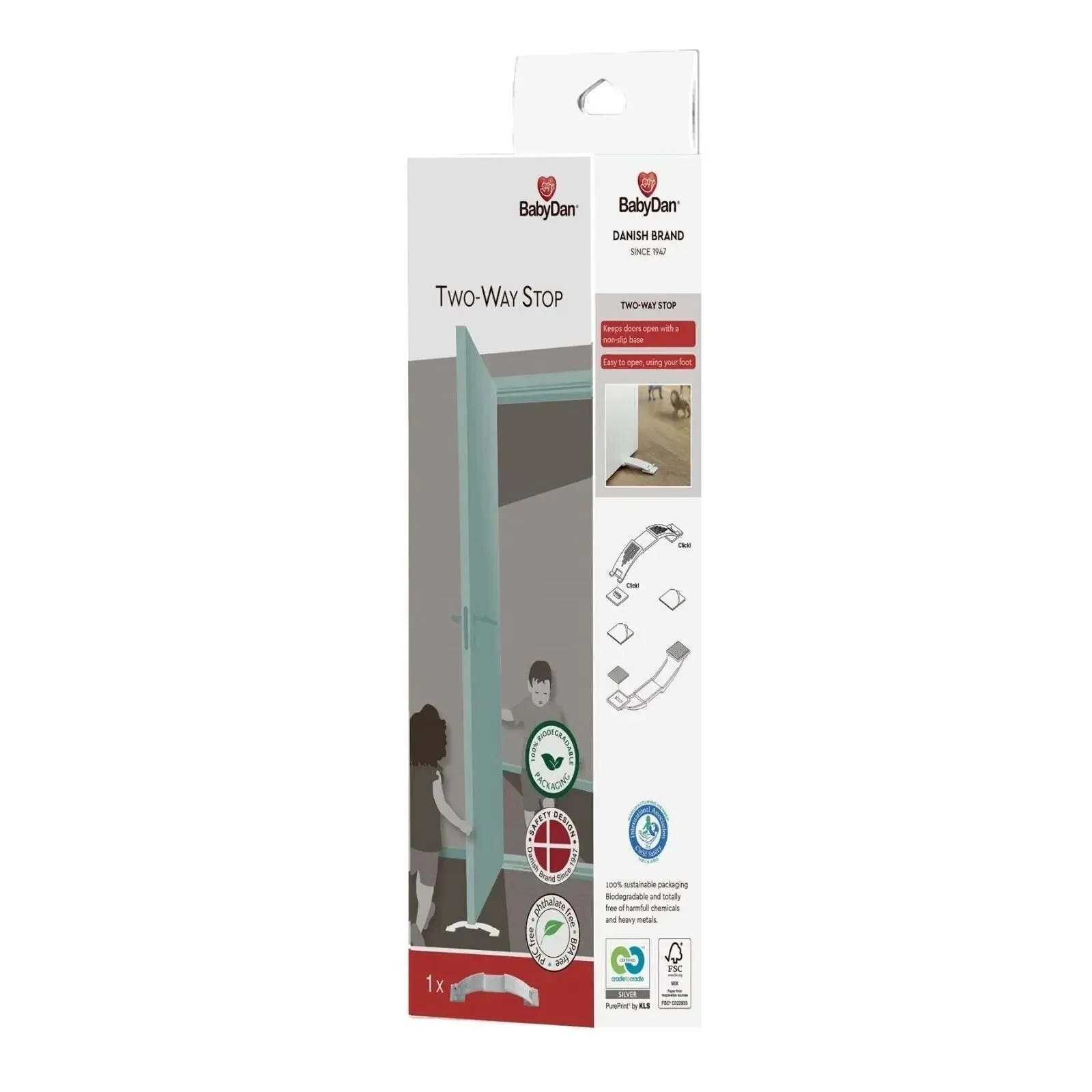 BabyDan Two Way Door Stop