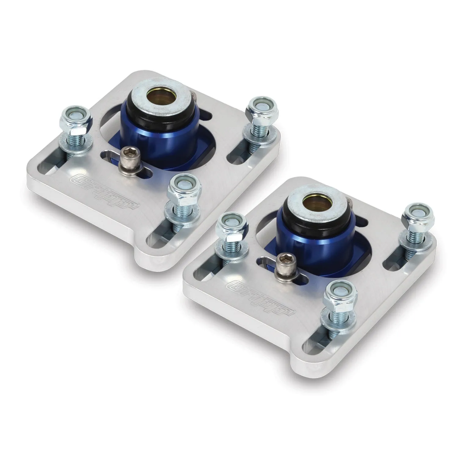 BBK Performance Parts 2527 1994-2004 MUSTANG FRONT CASTER CAMBER PLATE KIT (CNC BILLET ALUMINUM).