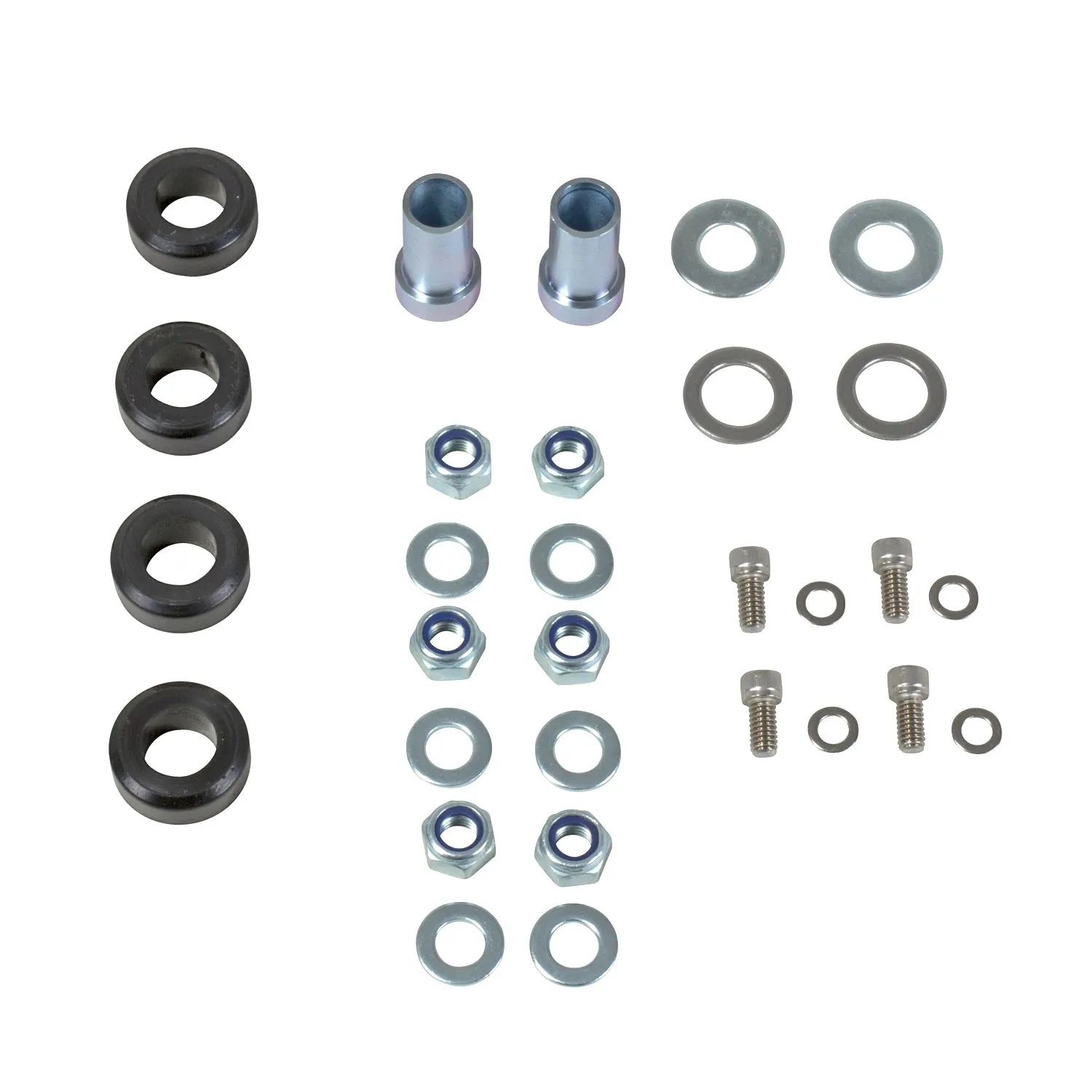 BBK Performance Parts 2527 1994-2004 MUSTANG FRONT CASTER CAMBER PLATE KIT (CNC BILLET ALUMINUM).