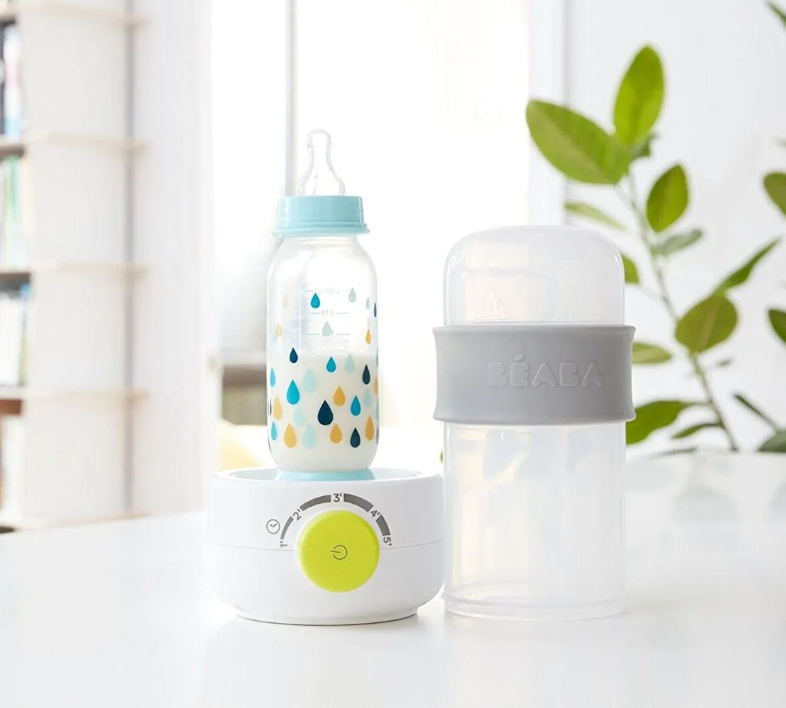 Beaba Babymilk Quick Bottle Warmer - Neon