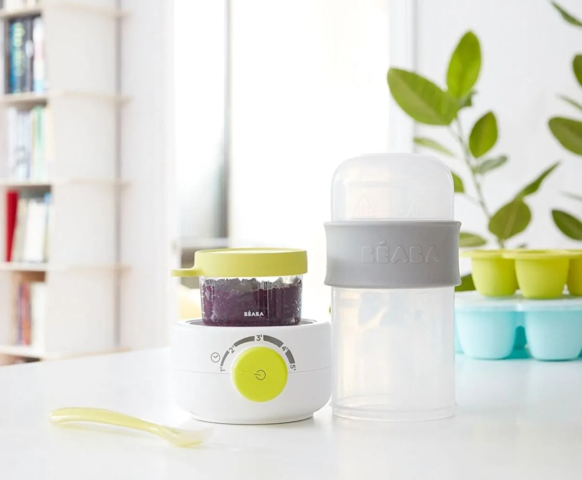 Beaba Babymilk Quick Bottle Warmer - Neon