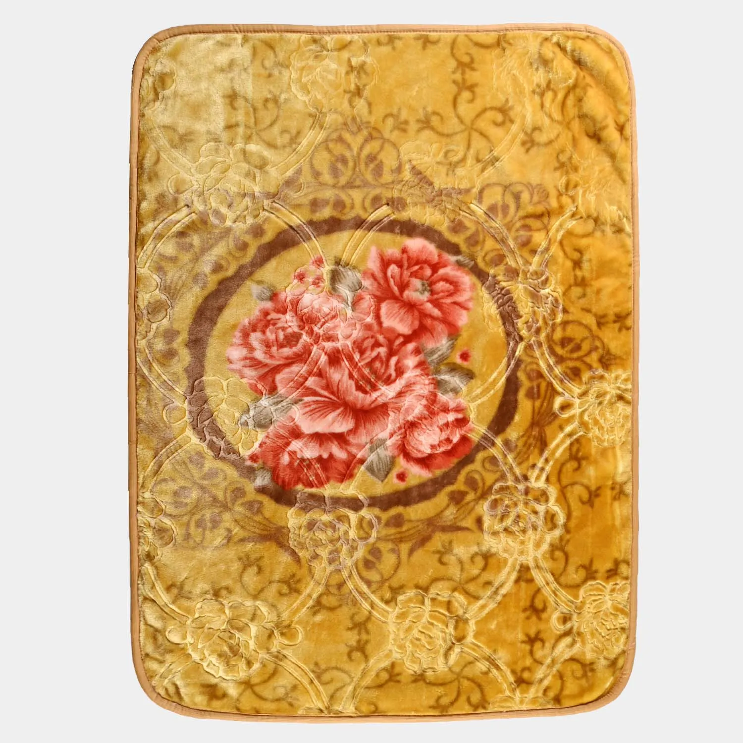 Blanket Embossed Design | Golden