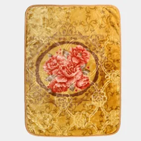 Blanket Embossed Design | Golden