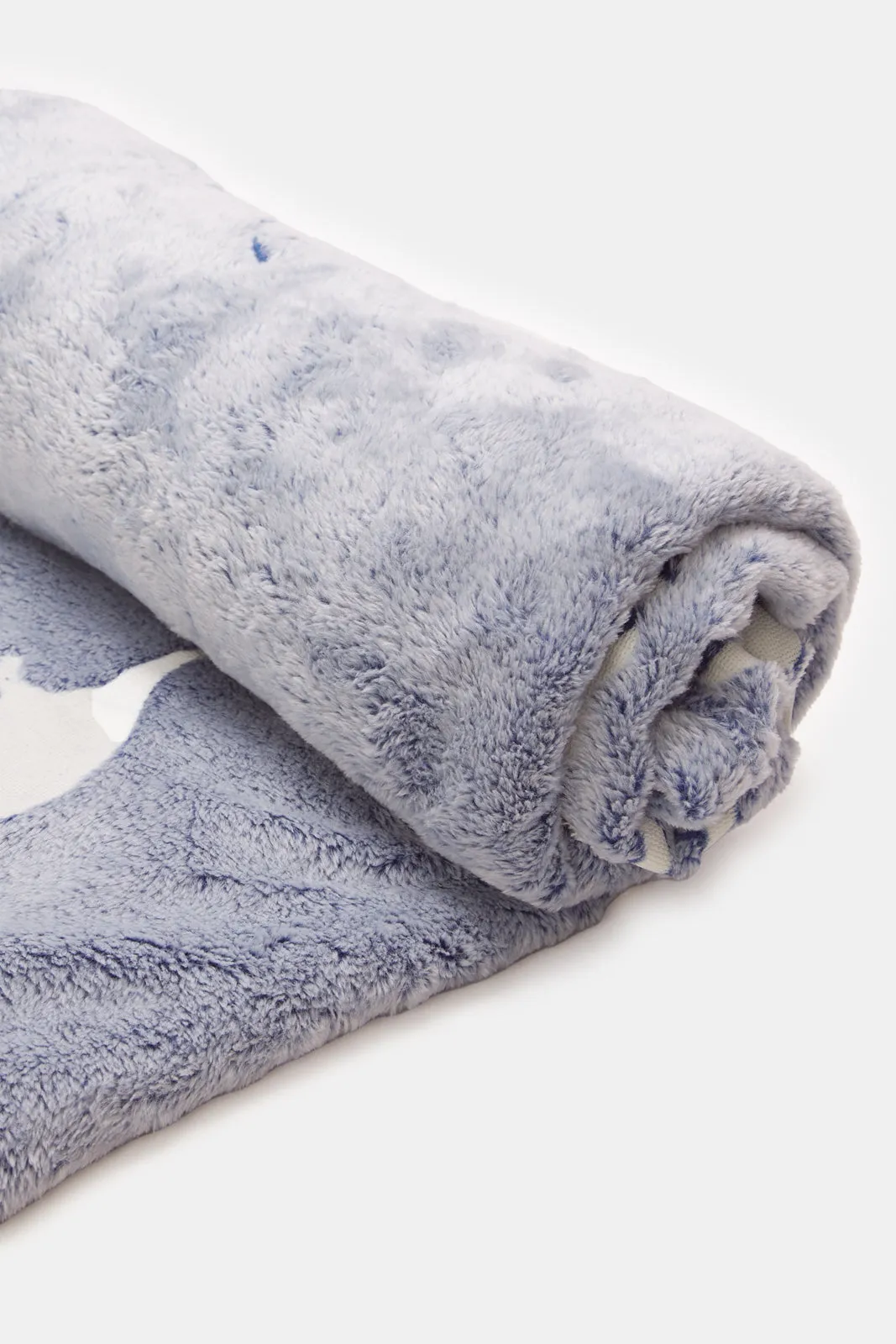 Blue Dinosaur Pattern Kids Blanket