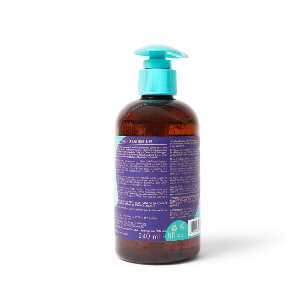 Born Curly Aloe Shampoo & Wash