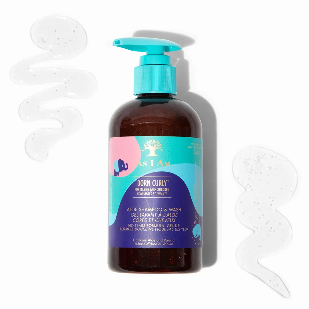 Born Curly Aloe Shampoo & Wash