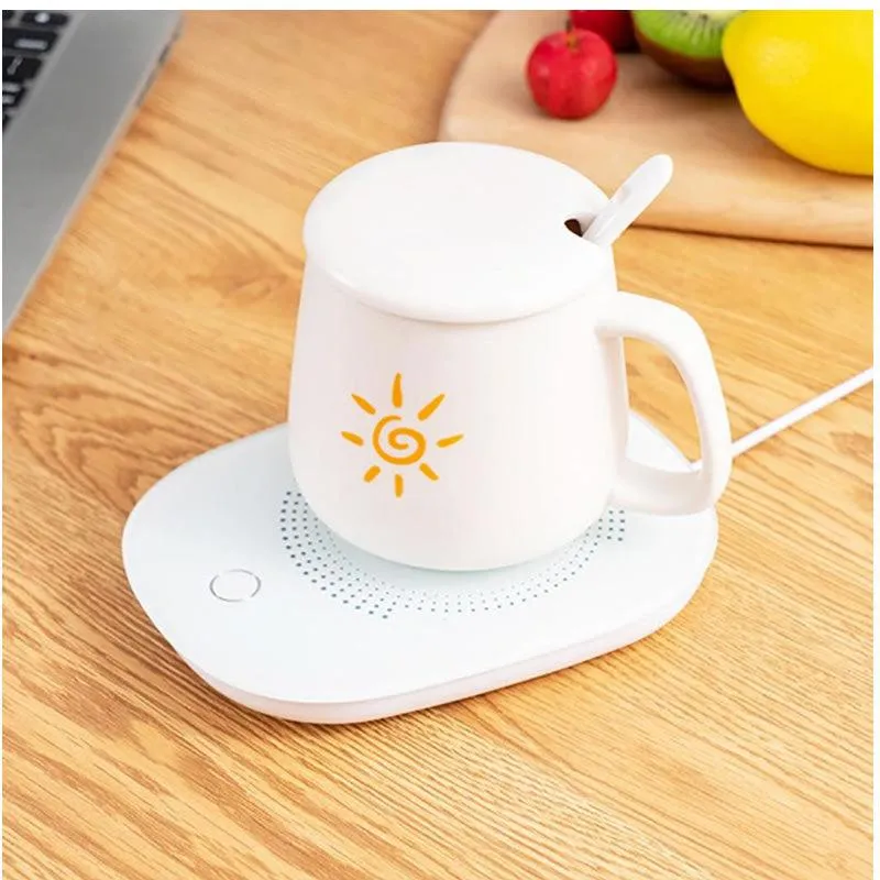 Ceramic Tea-Coffee Mug Warmer black F49-8-808