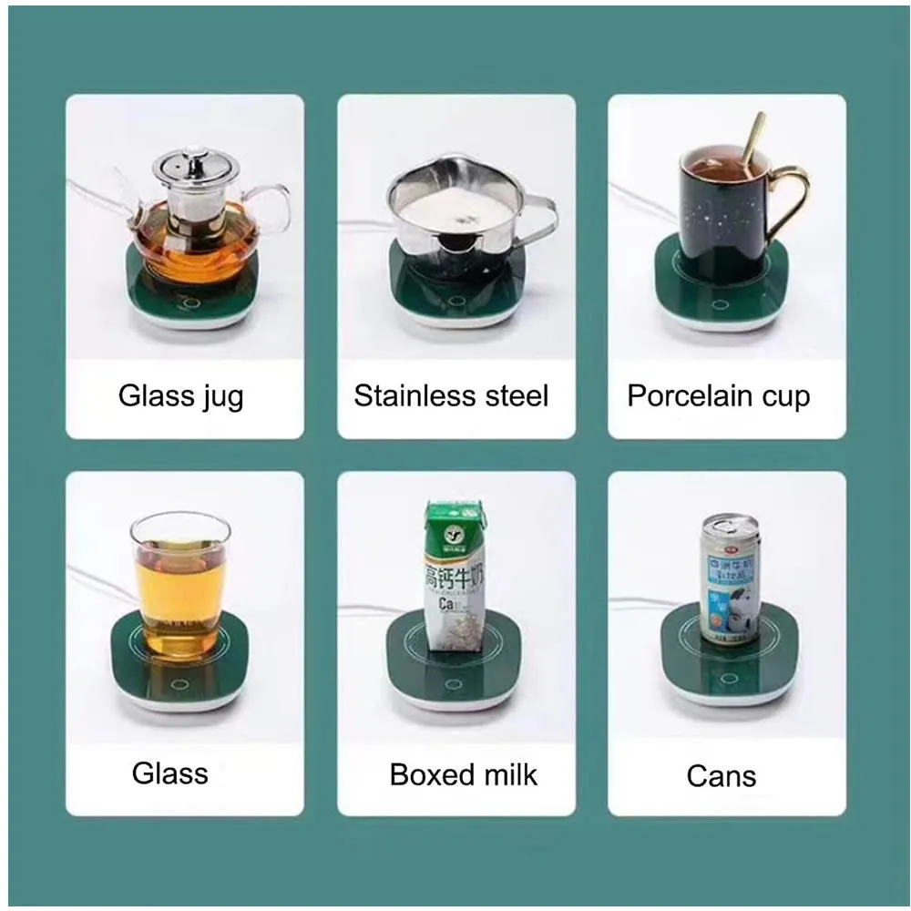 Ceramic Tea-Coffee Mug Warmer black F49-8-808