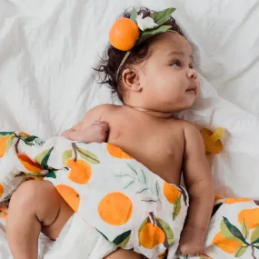 Clementine Swaddle Blanket
