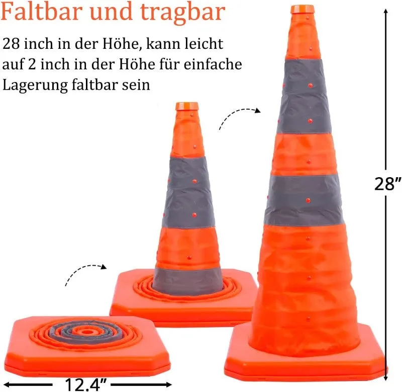 Collapsible Traffic Cone Safety Cone