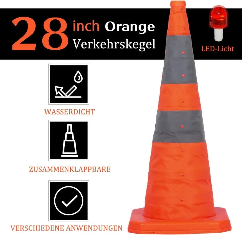 Collapsible Traffic Cone Safety Cone