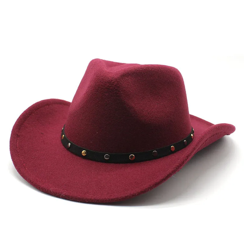 Cowboy Hats Autumn and Winter Vintage Hats