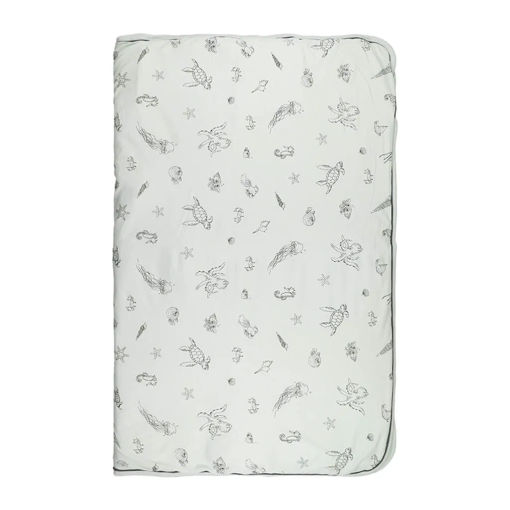 Crib Blanket Sea Sage