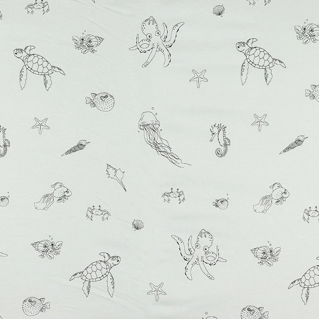 Crib Blanket Sea Sage