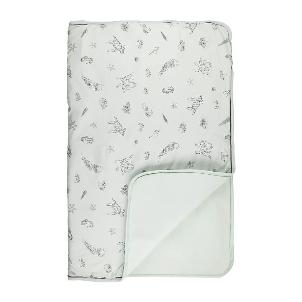 Crib Blanket Sea Sage