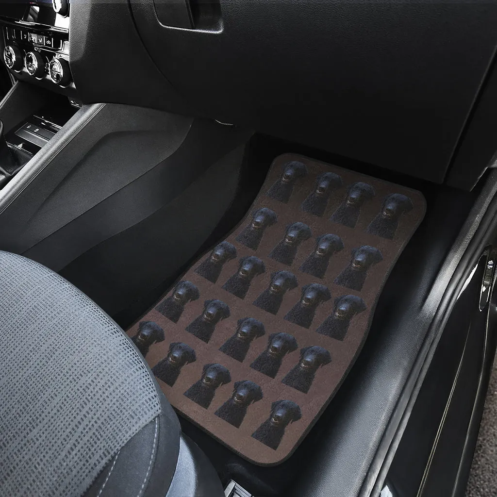Curly Coat Retriever Car Mats (Front & Back)