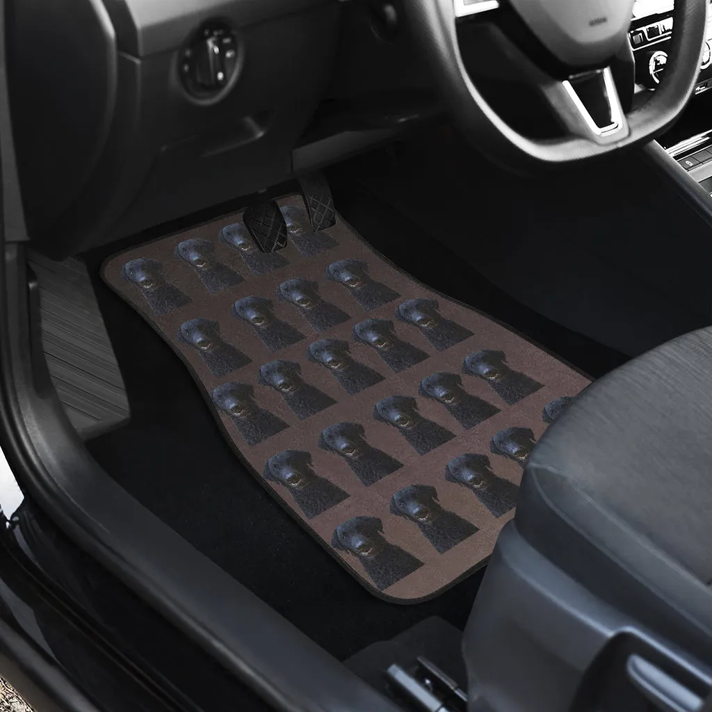 Curly Coat Retriever Car Mats (Front & Back)