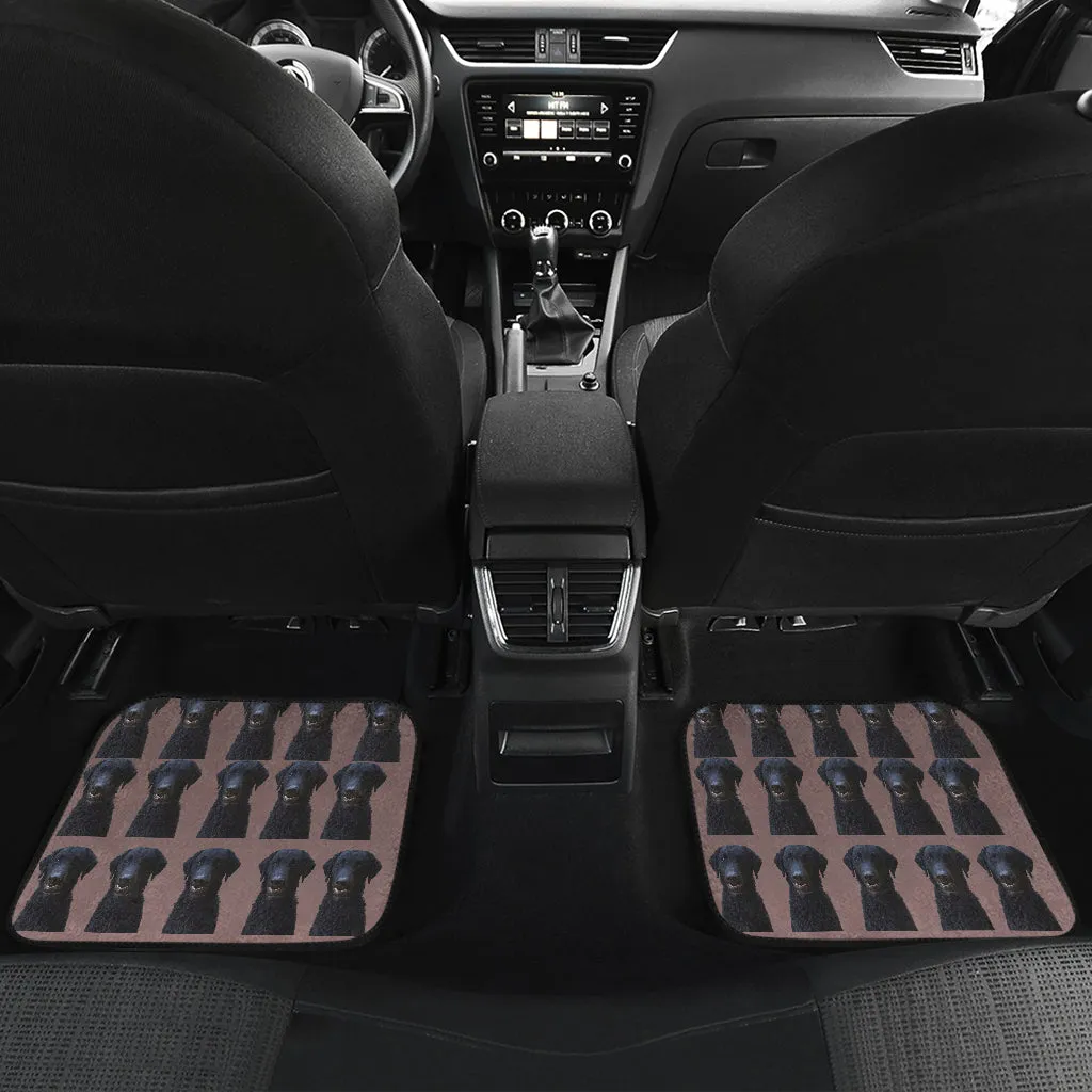 Curly Coat Retriever Car Mats (Front & Back)
