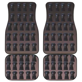 Curly Coat Retriever Car Mats (Front & Back)
