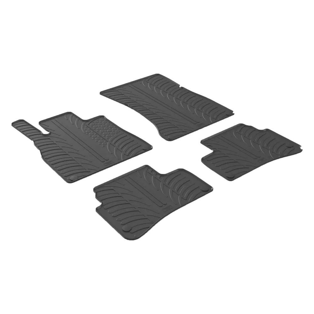 Custom floor mats for Mercedes S-Class Sedan W222(S500, S550 S63AMG) 2014-2020 – Rear mats only fits SWB