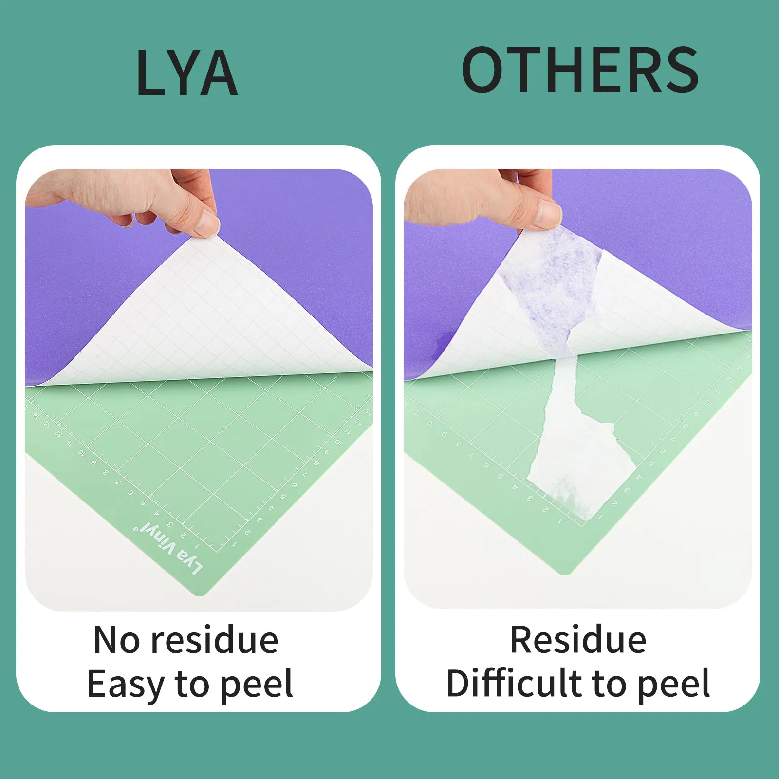 Cutting Mats for Cricut, 8 Mats and scraper, 13"x14"