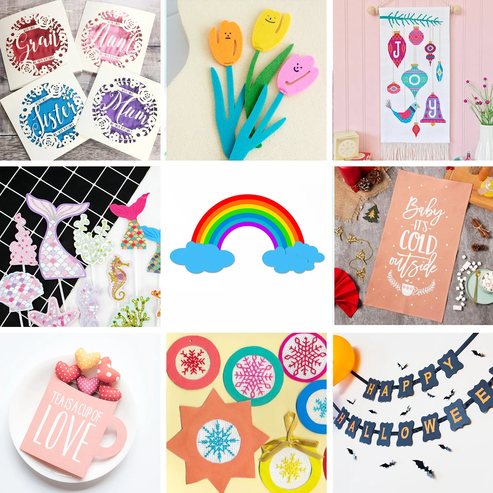 Cutting Mats for Cricut, 8 Mats and scraper, 13"x14"