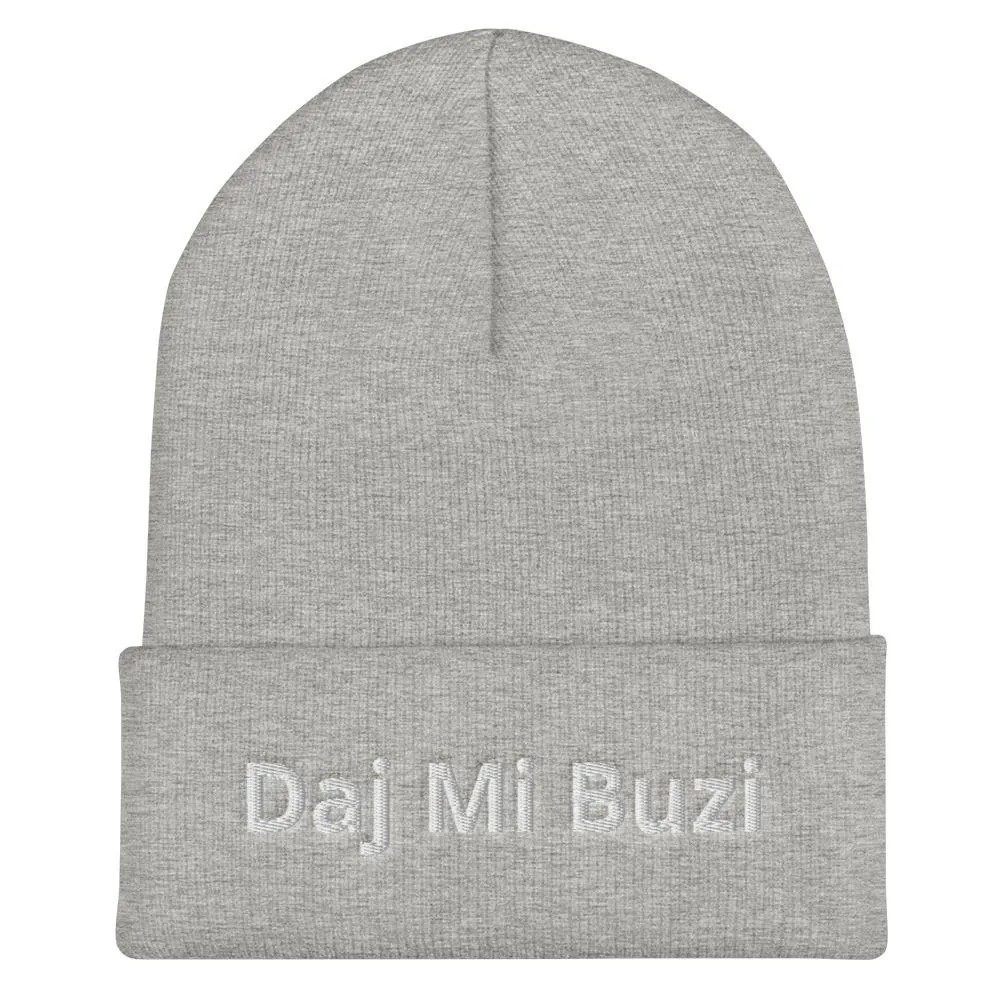 Daj Mi Buzi Cuffed Beanie