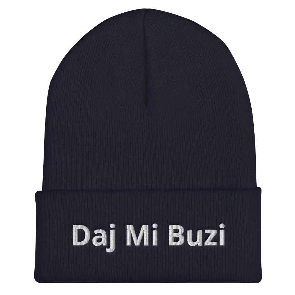 Daj Mi Buzi Cuffed Beanie