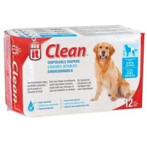Dogit Diapers Small - XL (12 Pack)